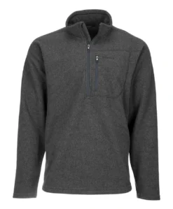 Rivershed Quarter Zip Simms Carbon