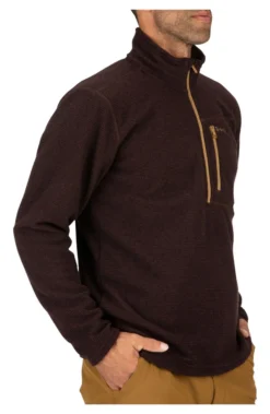 Rivershed Quarter Zip Simms Mahogany 11 Rivershed Quarter Zip Simms Mahogany -Simms Store rivershed quarter zip simms mahogany.4
