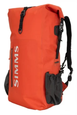 Rolltop Backpack Simms Dry Creek 30L Orange
