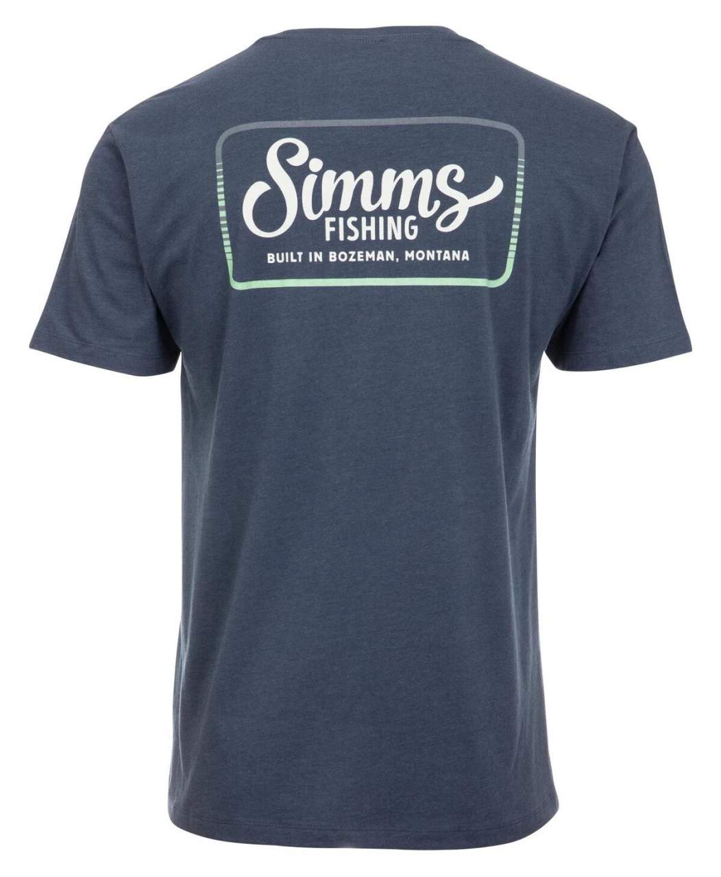 T-Shirt Simms Two Tone Pocket Navy Heather 2 T-Shirt Simms Two Tone Pocket Navy Heather - Image 2