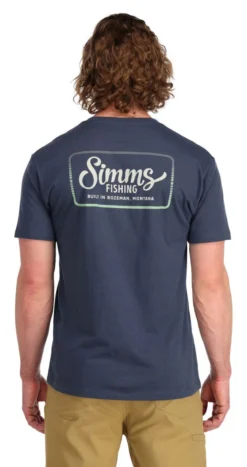T-Shirt Simms Two Tone Pocket Navy Heather 6 T-Shirt Simms Two Tone Pocket Navy Heather -Simms Store simms simms two tone pocket tee navy heather s.2