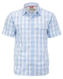 Simms - Big Sky Short Sleeve Shirt -Simms Store skyflameplaid