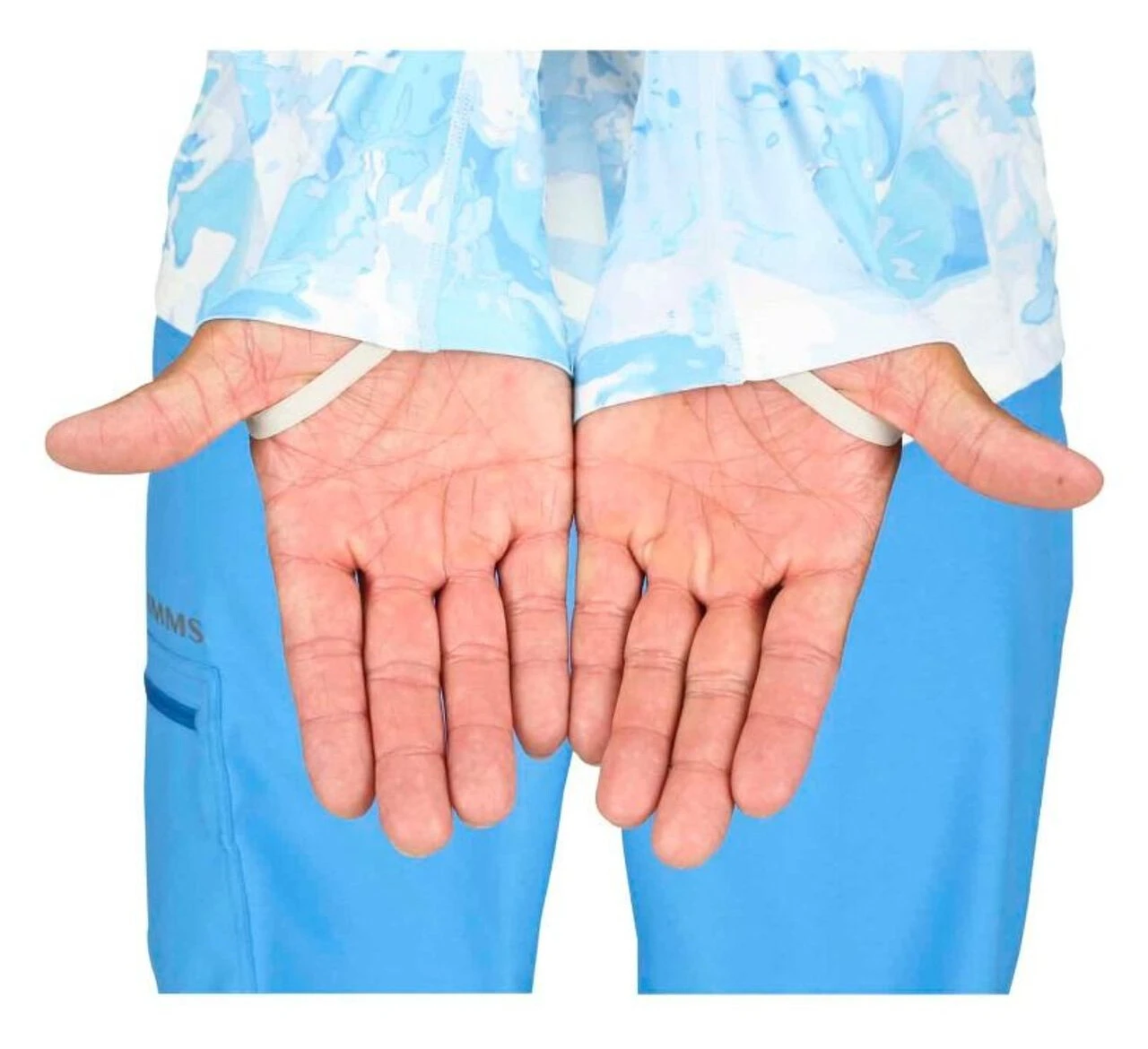 SolarFlex Hoody Simms Cloud Camo Grey 2 SolarFlex Hoody Simms Cloud Camo Grey - Image 2