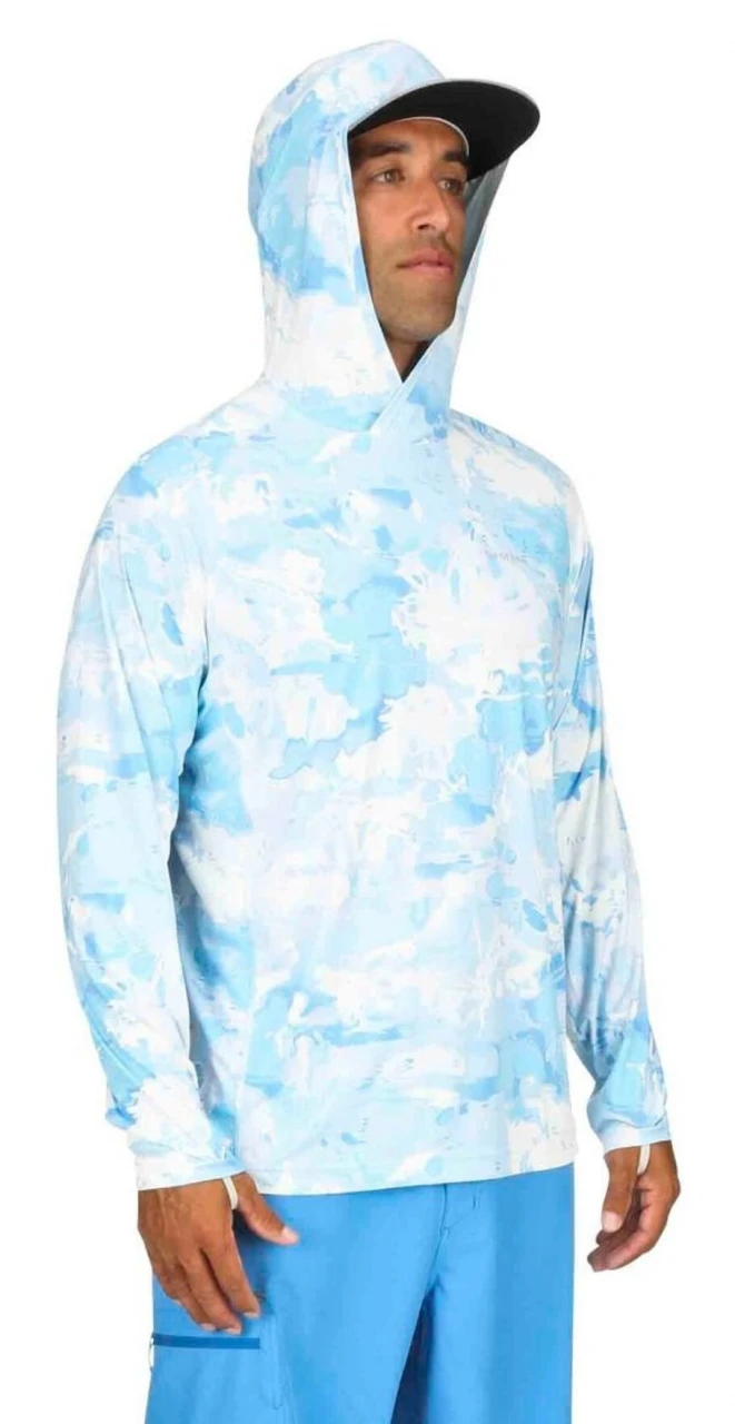 SolarFlex Hoody Simms Cloud Camo Grey 5 SolarFlex Hoody Simms Cloud Camo Grey - Image 5