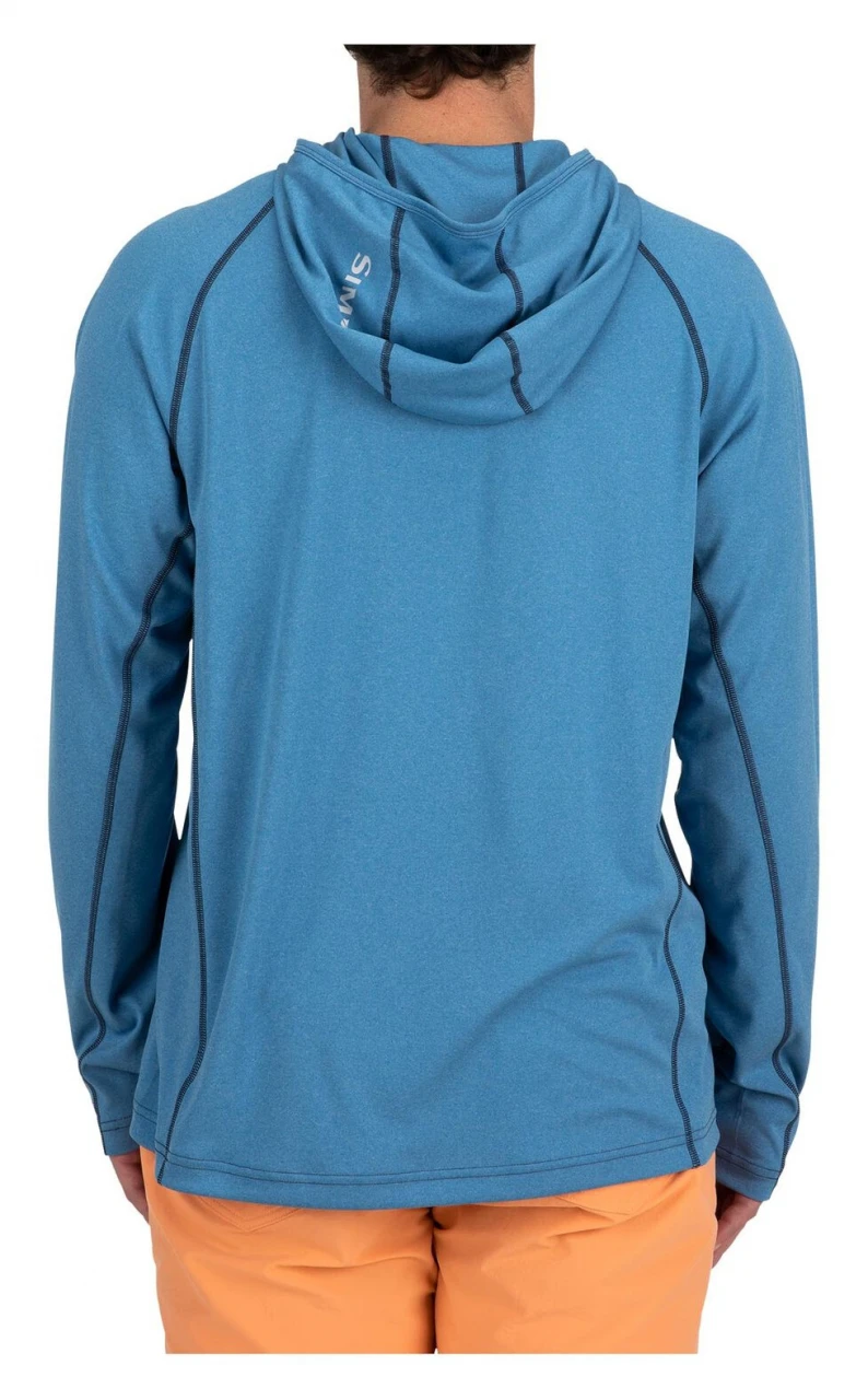 SolarFlex Hoody Simms Nightfall Heather 2 SolarFlex Hoody Simms Nightfall Heather - Image 2