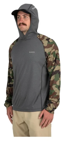 SolarFlex Hoody Simms Woodland Camo & Carbon Heather 10 SolarFlex Hoody Simms Woodland Camo & Carbon Heather -Simms Store solarflex hoody simms woodland camo carbon heather.4