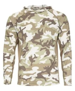 Simms SolarFlex Hoody - Print -Simms Store solarlexsandbar