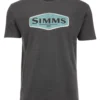 T-Shirt Simms Logo Frame Charcoal Heather