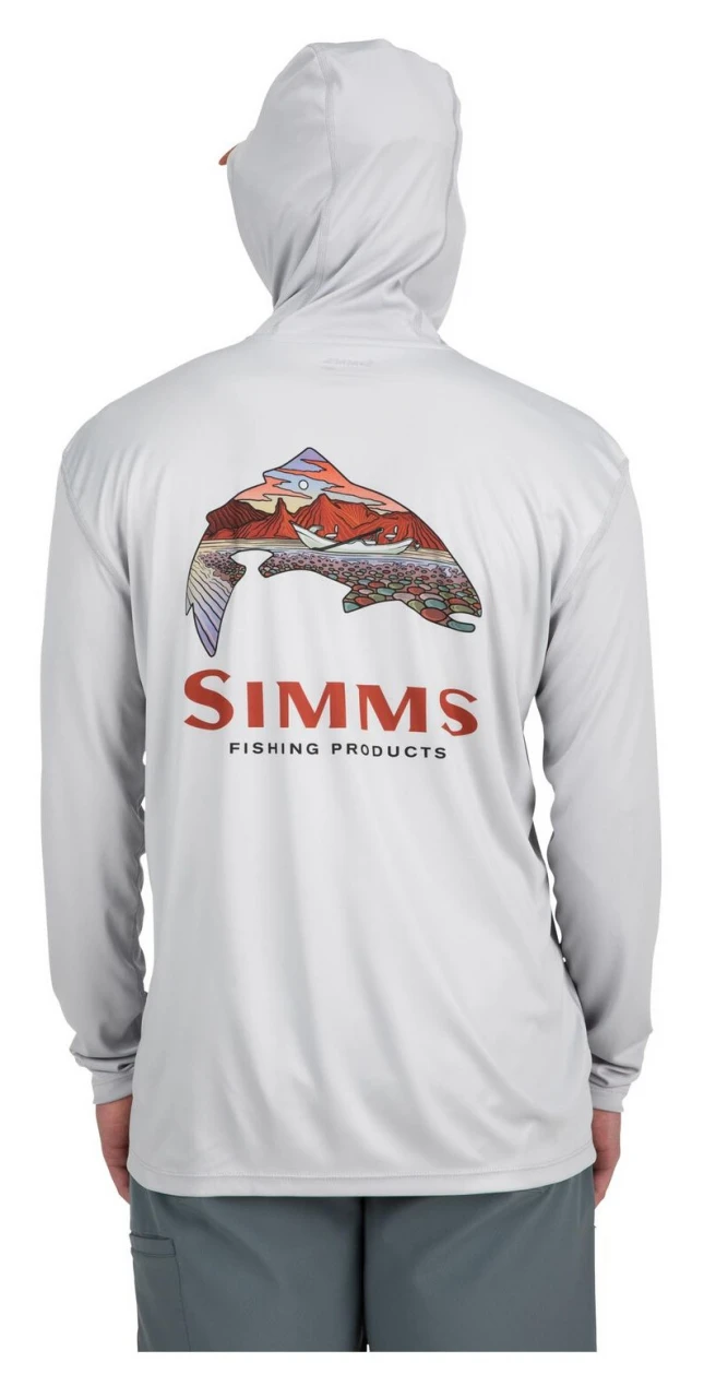 Tech Hoody Simms Artist Series Logo Flame/Sterling 6 Tech Hoody Simms Artist Series Logo Flame/Sterling - Image 6