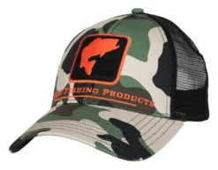 Trucker Cap Simms Bass Icon Woodland Camo