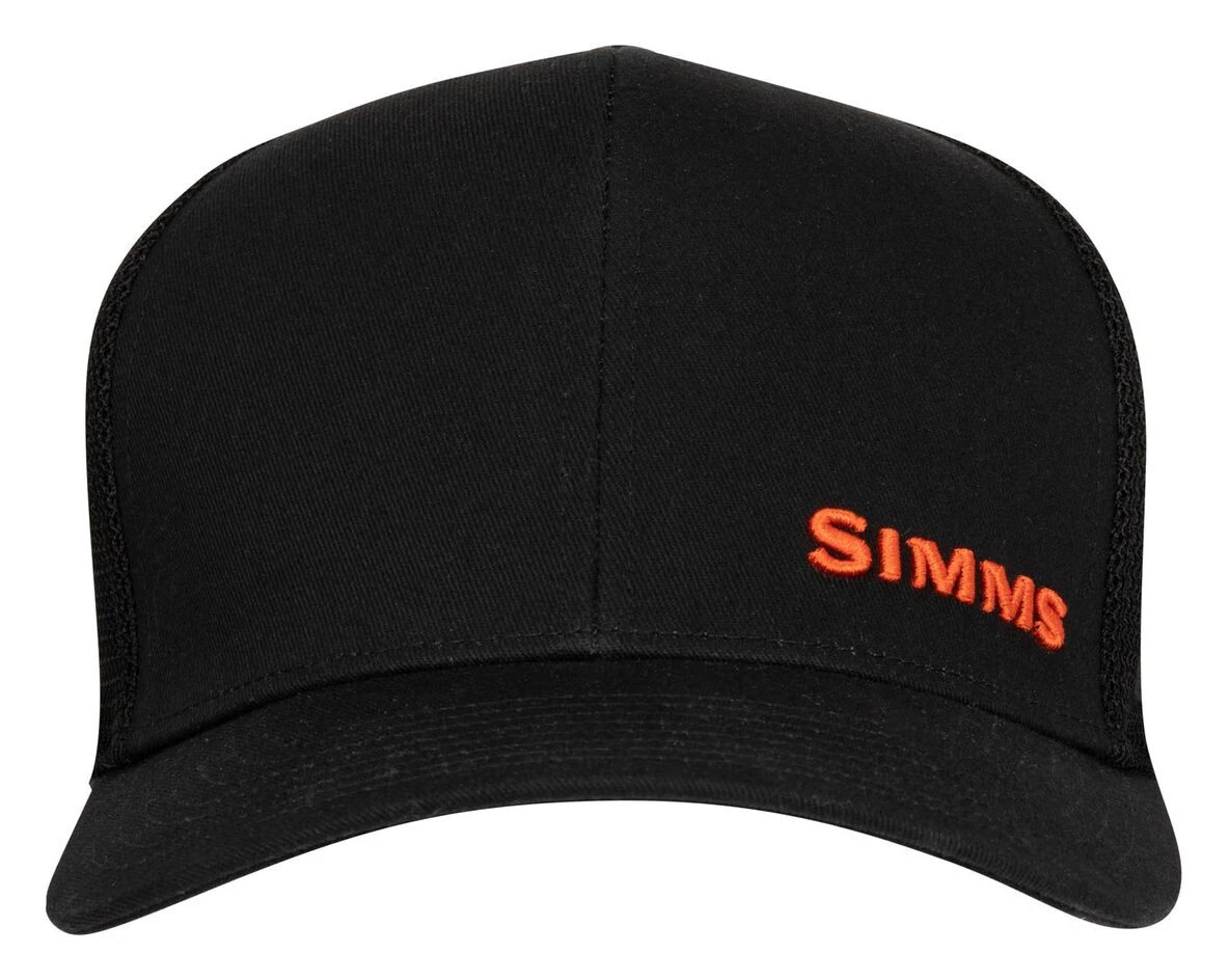 Trucker Cap Simms Flex Black 2 Trucker Cap Simms Flex Black - Image 2