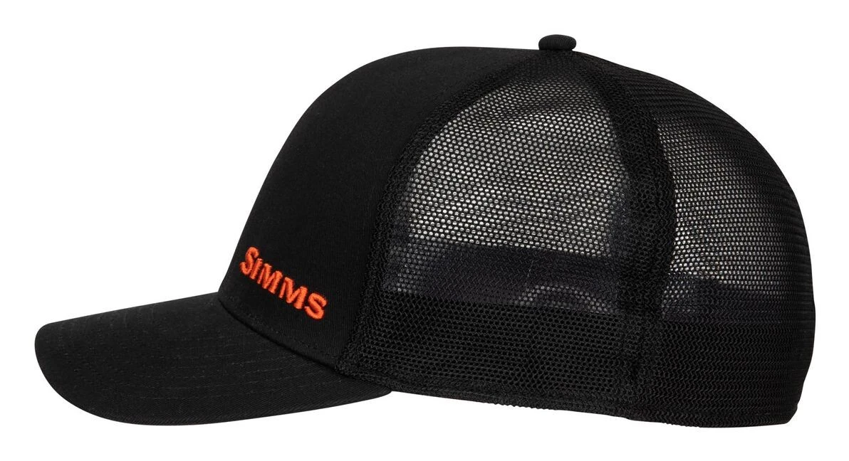 Trucker Cap Simms Flex Black 4 Trucker Cap Simms Flex Black - Image 4