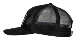 Trucker Cap Simms Mesh All-Over Black -Simms Store trucker cap simms mesh all over black.2