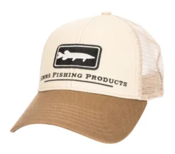 Trucker Cap Simms Musky Icon Tan