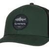 Trucker Cap Simms Trout Patch Foliage