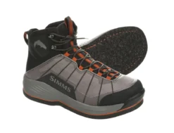 Wading Boots Simms Flyweight Felt Soles Steel Grey