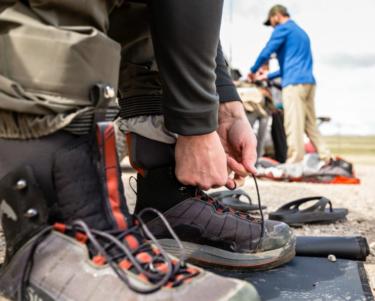 Wading Boots Simms Flyweight Felt Soles Steel Grey 7 Wading Boots Simms Flyweight Felt Soles Steel Grey - Image 7