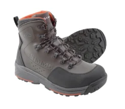 Wading Boots Simms Freestone Rubber Soles Dark Olive