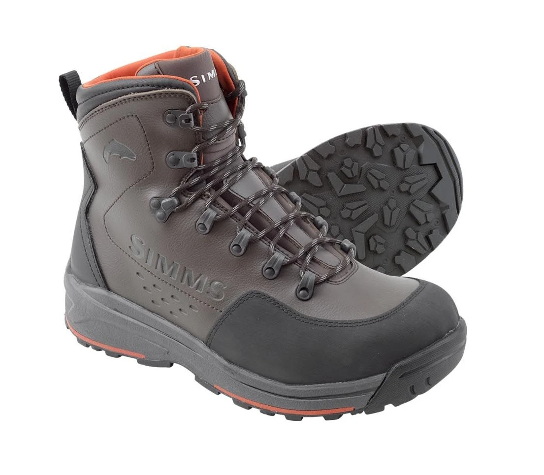 Wading Boots Simms Freestone Rubber Soles Dark Olive 1 Wading Boots Simms Freestone Rubber Soles Dark Olive