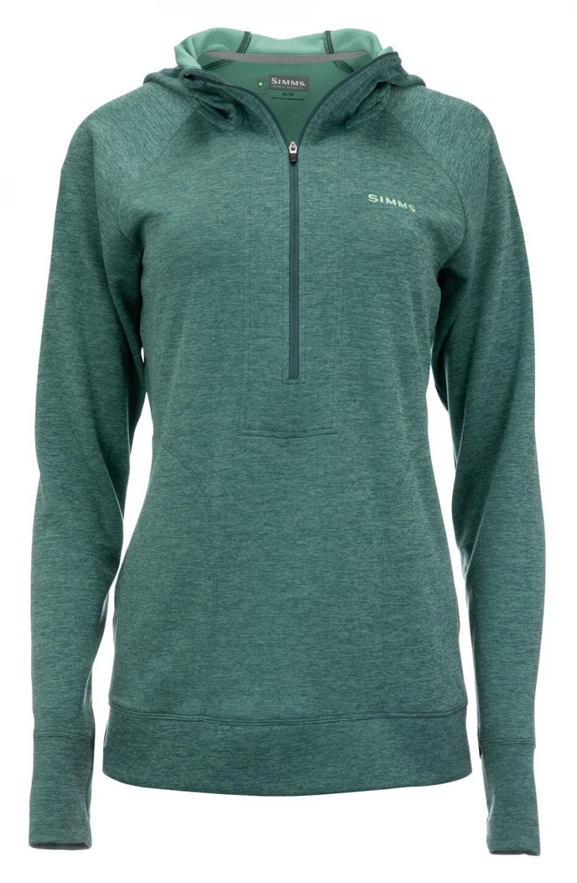 Women's Bugstopper Hoody Simms Avalon Teal Heather 1 Women's Bugstopper Hoody Simms Avalon Teal Heather