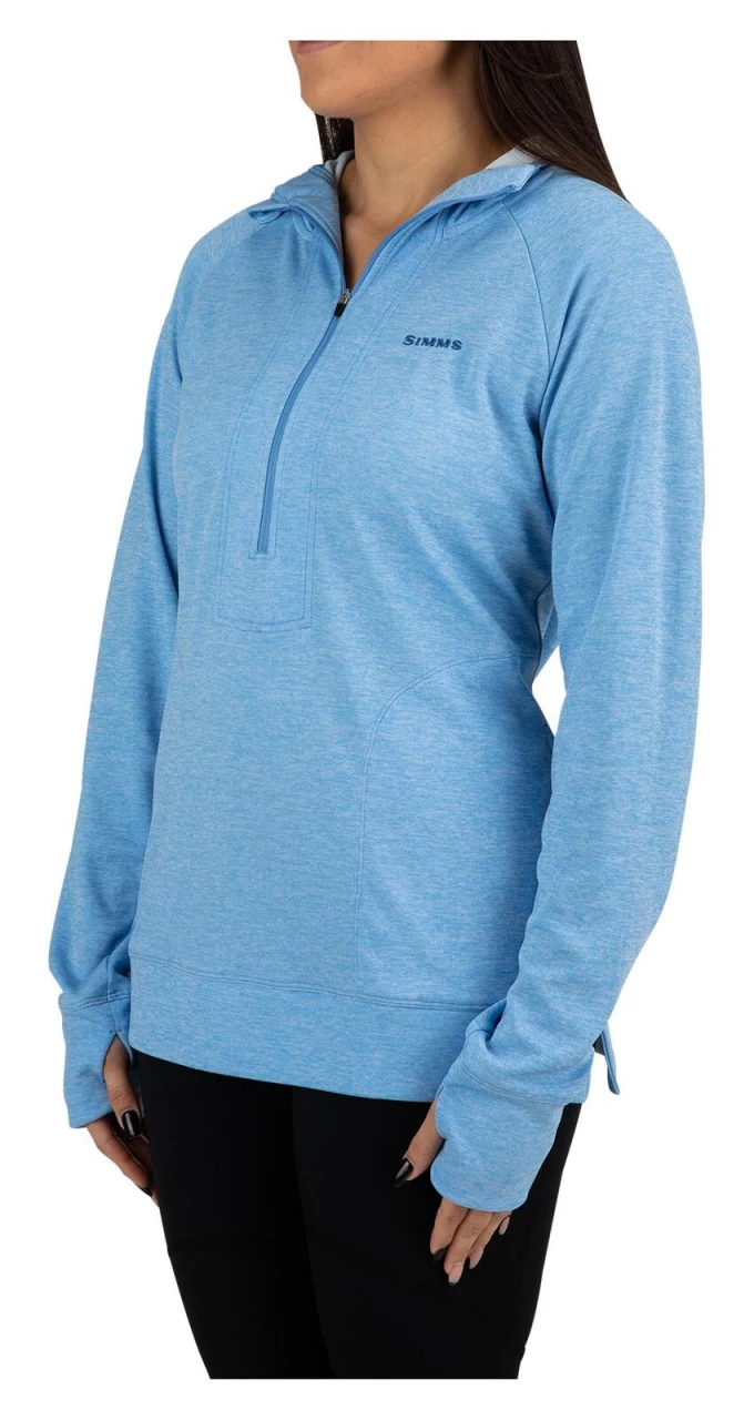 Women's Bugstopper Hoody Simms Cornflower Heather 4 Women's Bugstopper Hoody Simms Cornflower Heather - Image 4