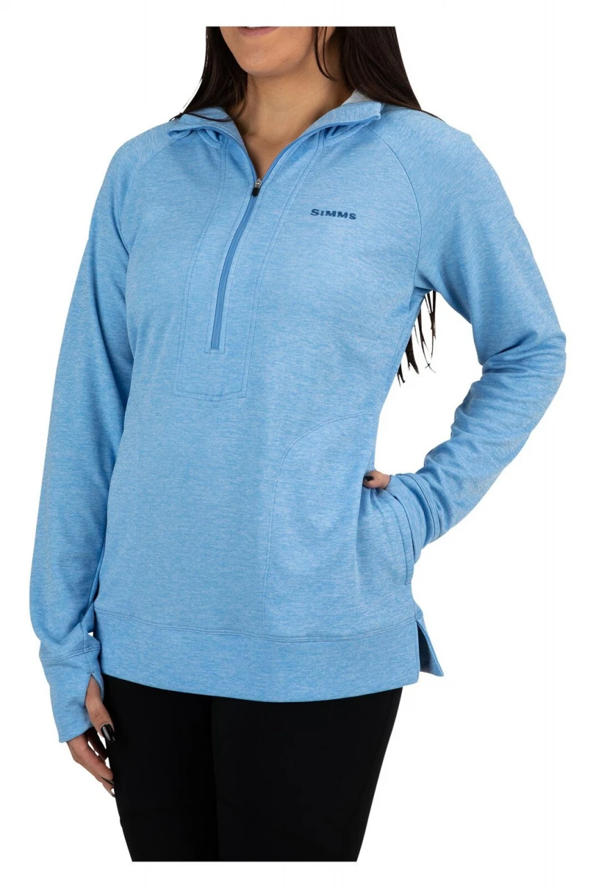 Women's Bugstopper Hoody Simms Cornflower Heather 5 Women's Bugstopper Hoody Simms Cornflower Heather - Image 5
