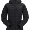 Women's Fishing Hooded Jacket Simms Exstream Black