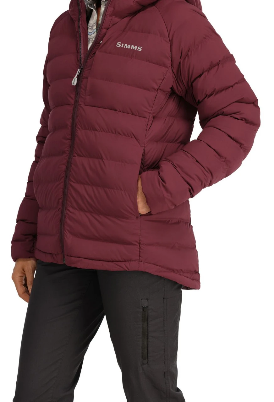 Women's Fishing Hooded Jacket Simms Exstream Mulberry 2 Women's Fishing Hooded Jacket Simms Exstream Mulberry - Image 2