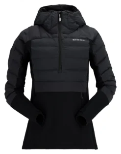 Women's Fishing Hoody Simms Exstream Pull-Over Black