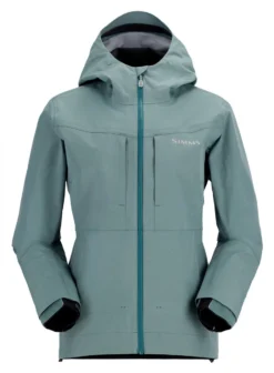 Women's Fishing Jacket Simms G3 Guide Avalon Teal