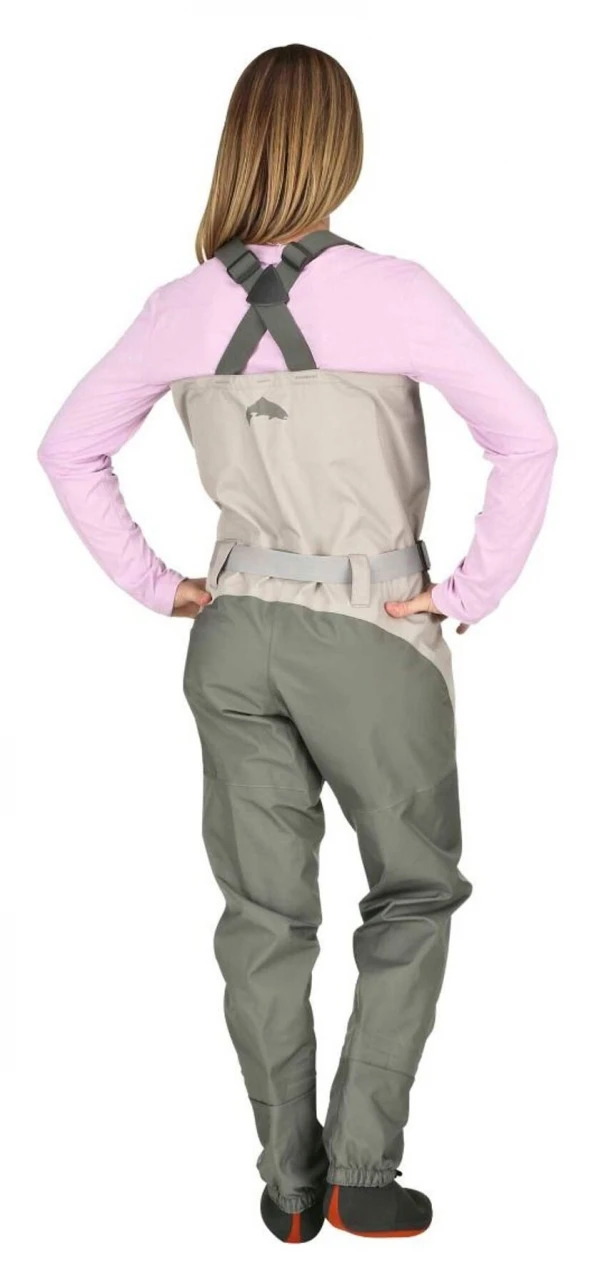 Women's Fishing Waders Simms Tributary Stockingfoot Platinum 3 Women's Fishing Waders Simms Tributary Stockingfoot Platinum - Image 3