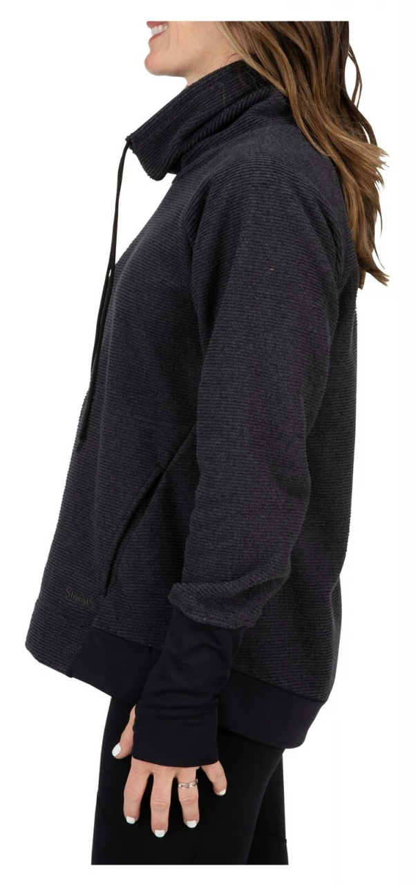 Women's Rivershed Sweater Simms Black 2 Women's Rivershed Sweater Simms Black - Image 2
