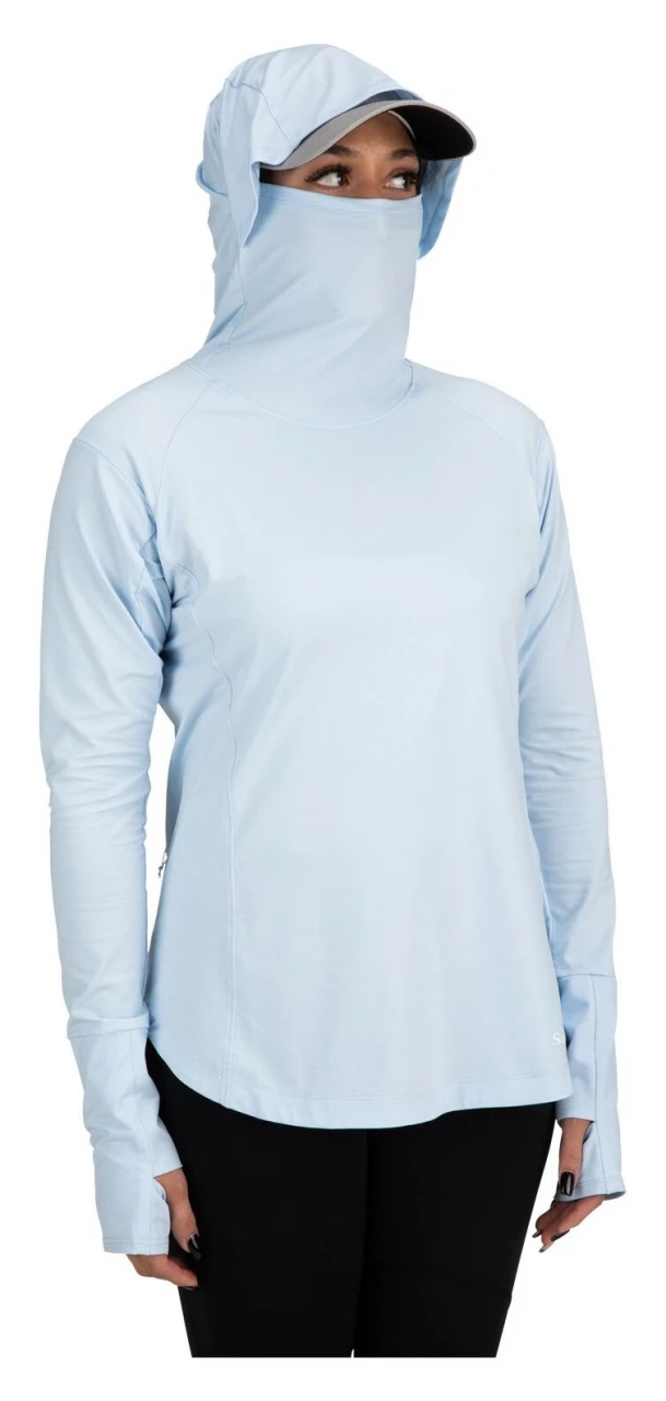 Women's SolarFlex Cooing Hoody Simms Ice 8 Women's SolarFlex Cooing Hoody Simms Ice - Image 8